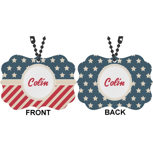 Stars and Stripes Car Ornament (Approval)