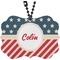 Stars and Stripes Rear View Mirror Decor (Personalized)