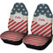 Stars and Stripes Car Seat Covers (Set of Two) (Personalized)