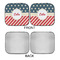Stars and Stripes Car Sun Shades - APPROVAL