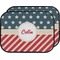 Stars and Stripes Car Floor Mats (Back Seat) (Personalized)