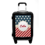 Stars and Stripes Carry On Hard Shell Suitcase (Personalized)