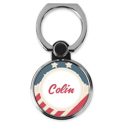 Stars and Stripes Cell Phone Ring Stand & Holder (Personalized)