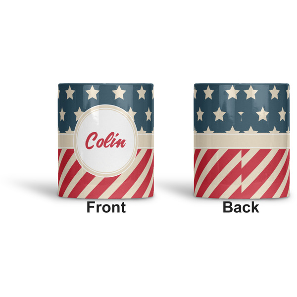 Stars and Stripes Ceramic Pen Holder - Apvl