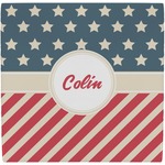 Stars and Stripes Ceramic Tile Hot Pad (Personalized)
