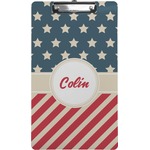 Stars and Stripes Clipboard (Legal Size) (Personalized)