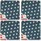 Stars and Stripes Cloth Napkins - Personalized Dinner (APPROVAL) Set of 4