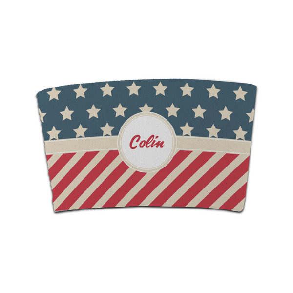 Custom Stars and Stripes Coffee Cup Sleeve (Personalized)