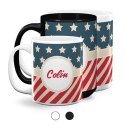 Stars and Stripes Coffee Mugs (Personalized)