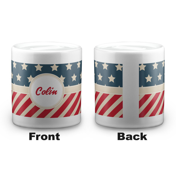 Stars and Stripes Coin Bank - Apvl
