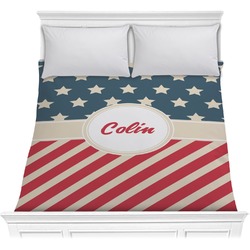 Stars and Stripes Comforter - Full / Queen (Personalized)
