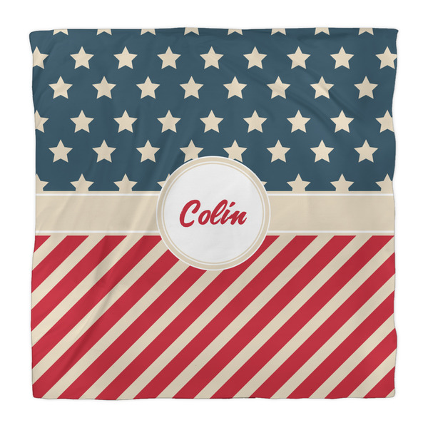 Stars and Stripes Comforter - Queen - Front