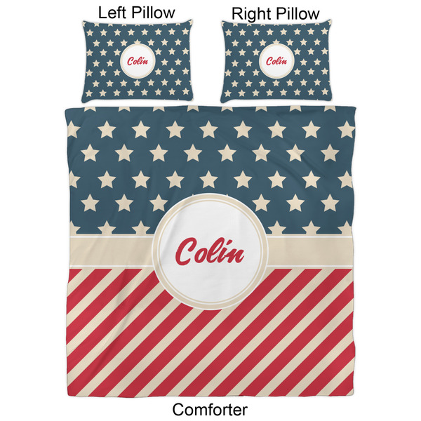 Stars and Stripes Comforter Set - Queen - Approval