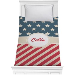 Stars and Stripes Comforter - Twin XL (Personalized)