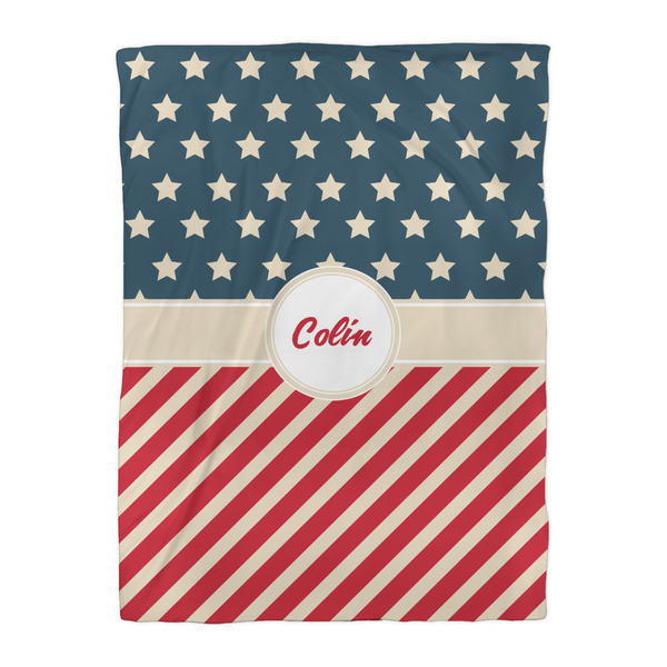 Stars and Stripes Comforter - Twin XL - Front