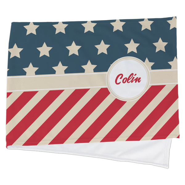Custom Stars and Stripes Cooling Towel (Personalized)