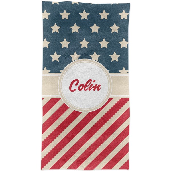 Stars and Stripes Crib Comforter/Quilt - Apvl