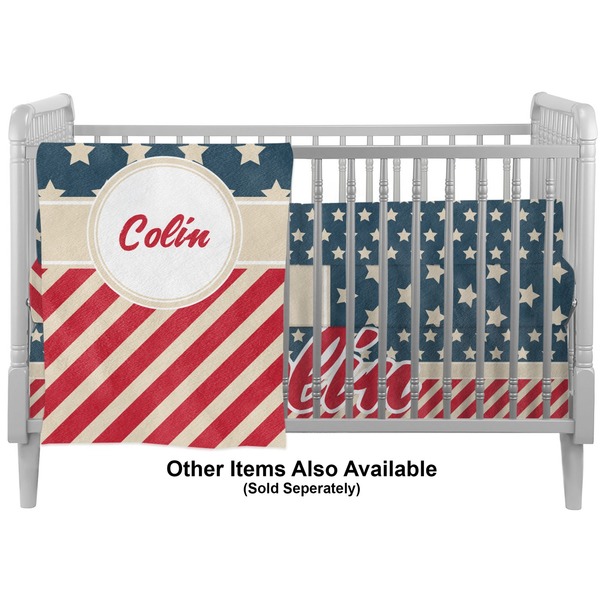 Stars and Stripes Crib - Profile Sold Seperately