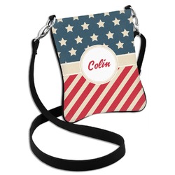 Stars and Stripes Cross Body Bag - 2 Sizes (Personalized)