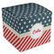 Stars and Stripes Cube Favor Gift Boxes (Personalized)
