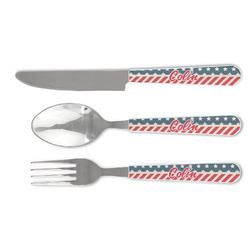 Stars and Stripes Cutlery Set (Personalized)