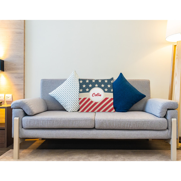 Stars and Stripes Decorative Pillow Case - LIFESTYLE