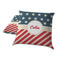 Stars and Stripes Decorative Pillow Case - TWO