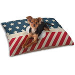 Stars and Stripes Dog Bed - Small w/ Name or Text