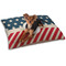 Stars and Stripes Dog Bed - Small LIFESTYLE