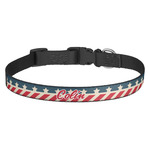 Stars and Stripes Dog Collar - Medium (Personalized)