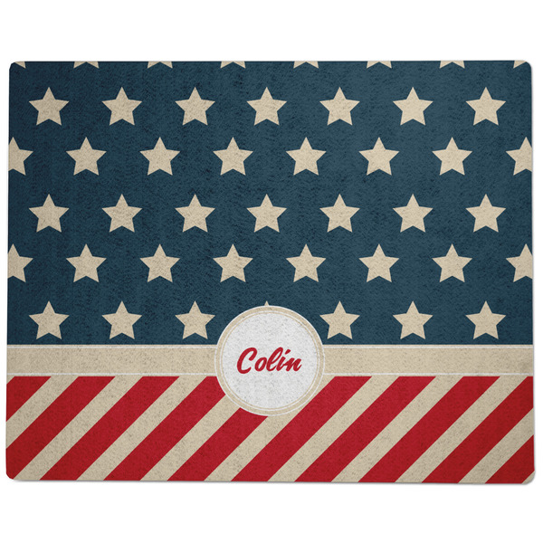 Stars and Stripes Dog Food Mat - Large without Bowls