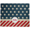 Stars and Stripes Dog Food Mat - Large without Bowls