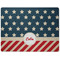 Stars and Stripes Dog Food Mat - Medium without bowls