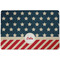 Stars and Stripes Dog Food Mat - Small without bowls