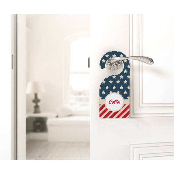 Stars and Stripes Door Hanger - LIFESTYLE