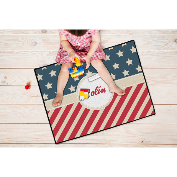 Stars and Stripes Door Mats - LIFESTYLE kid