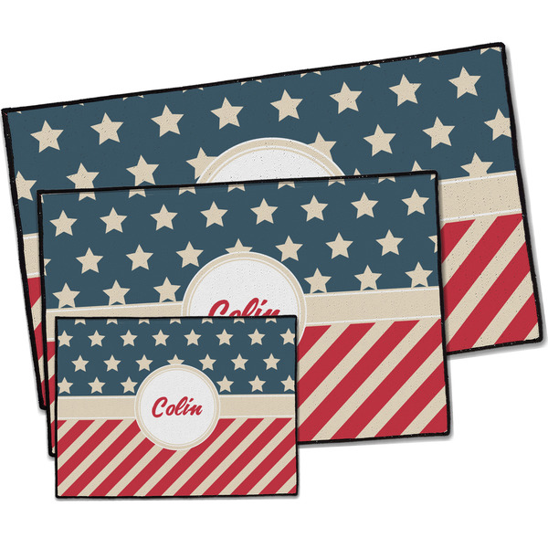 Stars and Stripes Door Mats - PARENT MAIN