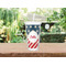 Stars and Stripes Double Wall Tumbler with Straw Lifestyle