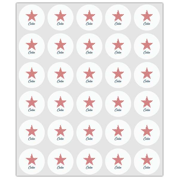 Stars and Stripes Drink Topper - XSmall - Set of 30