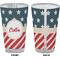 Stars and Stripes Pint Glass - Full Color - Front & Back Views