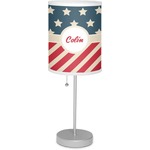 Stars and Stripes Lamp with Drum Shade (Personalized)