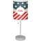 Stars and Stripes Drum Lampshade with base included