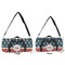 Stars and Stripes Duffle Bag Small and Large