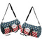 Stars and Stripes Duffle bag small front and back sides