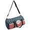 Stars and Stripes Duffle bag with side mesh pocket