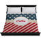 Stars and Stripes Duvet Cover - King - On Bed - No Prop