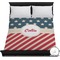 Stars and Stripes Duvet Cover - Full / Queen (Personalized)