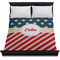 Stars and Stripes Duvet Cover - Queen - On Bed - No Prop