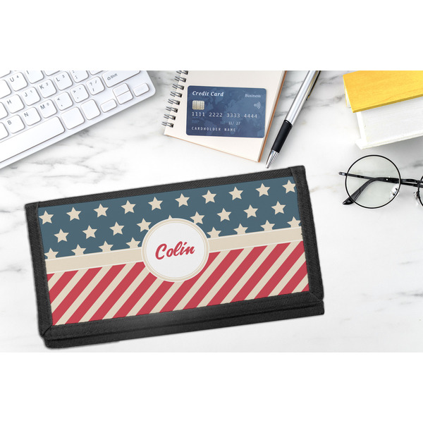 Stars and Stripes DyeTrans Checkbook Cover - LIFESTYLE