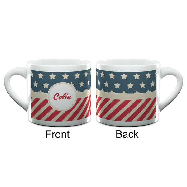 Stars and Stripes Espresso Cup - 6oz (Double Shot) (APPROVAL)